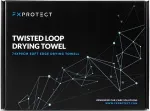 Auto kuivatusr&auml;tik FX Protect Twisted Loop, 550 gsm, 74x90 cm, v&auml;rvitud pindadele ja klaasile