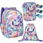 Koolikomplekt: seljakott, pinal ja kott COOLPACK Stitchiga