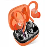 Juhtmevabad Bluetooth spordik&otilde;rvaklapid, oranžid, k&otilde;rvadesse