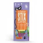 Schesir Stix maiuste komplekt kassidele kanaga, pardiliha ja l&otilde;hega, 6 x 15 g