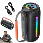 Kaasaskantav k&otilde;lar 20W, Bluetooth 5.4, IPX6, RGB-valgustus, DSP, 2400mAh