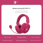 Juhtmevabad m&auml;nguk&otilde;rvaklapid SADES-812, 2.4G ja Bluetooth, roosad
