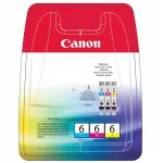 Canon BCI-6 v&auml;rvikassetid, komplekt CMY
