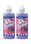 Softlan Passion Rose kangapehmendaja, 2 x 650 ml komplekt