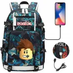 Veekindel A4 Roblox seljakott USB-&uuml;hendusega