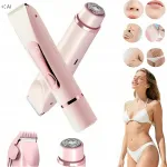 Naiste epilaator-trimmer 2in1 bikiini- ja kulmude hoolduseks