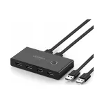 UGREEN USB KVM l&uuml;liti 2x4 koos jagajaga