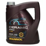 Mannol Ceramic Pro 10W40 s&uuml;nteetiline mootori&otilde;li, 4 l