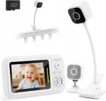 NANNY 1080P videomonitor ilma WiFi-ta, &ouml;ise n&auml;gemise ja helifunktsiooniga