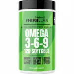 Toidulisand HIRO.LAB Omega 3-6-9, 120 kapslit