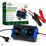 Automaatne auto aku laadija remondifunktsiooniga, 12 V / 24 V