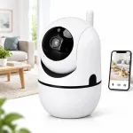 Sise-WiFi kaamera 2MP, p&ouml;&ouml;ratav, beebij&auml;lgimiseks