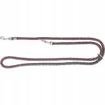 Reguleeritav koera rihm Cavo, bordoo ja sinine, L-XL, 2 m x 18 mm