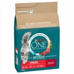 PURINA ONE steriliseeritud kassidele kuivtoit veiselihaga, 2,8 kg