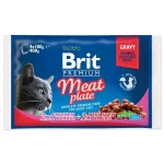 Brit Premium lihaga niiske toit t&auml;iskasvanud kassidele, 4 x 100 g