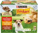 Koeratoit FRISKIES kastmega t&auml;iskasvanutele, 24 x 85 g