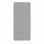Kokkupandav spordimatt, hall, 183x80x0,6 cm, sangaga