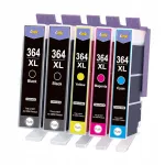 HP 364 XL tindikassetid, 5 tk, sobivad Deskjet 3520, Photosmart 5524, 5510, 5520, 6510