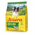 Josera kuiv koeratoit lambalihaga ja riisiga t&auml;iskasvanutele, 900 g