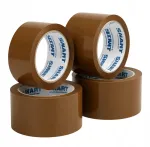 SMART kleepuv teip, akr&uuml;&uuml;l, 48 mm, hall/pruun, 216 tk, UV-kindel