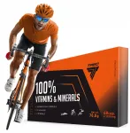 Toidulisand TREC ENDURANCE 100% VITAMIINID & MINERAALID 60 kapslit, C-vitamiini, magneesiumi ja tsingiga