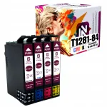 Epson Stylus T1281 XL tindikassetid, sobivad SX125, SX425W, BX305, SX235W, SX230, SX130 printeritele