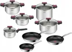 Cook&Clip Intuition roostevabast terasest potikomplekt