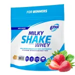 6PAK Nutrition Milky Shake Whey valgukokteil 300g maasika maitsega