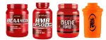 MASS STRENGTH SCULPTURE ANABOLIC HMB BCA toitumiskomplekt TRELLIS shakeriga