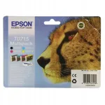 Epson T0715 tindikassetid CMYK, 4 tk, SX100/SX200/SX400