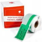 Phomemo M110/M120/M200/M220/M221 printerikomplekt kleebised, 25x38 mm, 40 tk, kaablitele
