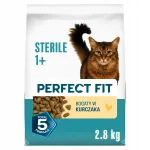 PERFECT FIT steriliseeritud kassidele kuivtoit kanaga 2,8 kg