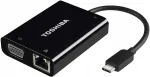 Toshiba USB-C VGA ja LAN dokipunkt PA5273U-1PRP