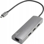 Renkforce USB-C 3.1 v&otilde;rgukaardi adapter 1Gbps LAN-iga