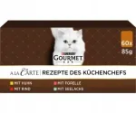 Koeratoit Purina Gourmet A La Carte, 60 x 85 g, lihaga ja kalaga