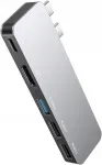 USB-C jaotur FLYLAND Z-UC-E5, 5 &uuml;hendust