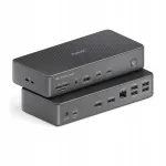 Kolijaam Vuelogic VL-D200, 14 porti, USB-C, HDMI, DP, USB, LAN, 100 W