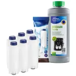 Kohvimasina filter Delonghi AL-S002, 6 tk + Aqualogis Verde katlakivieemaldaja 500 ml