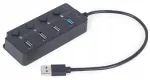 USB-jaotur Gembird, 4 USB-A &uuml;hendust
