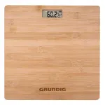 Grundig bambusest vannikaalud, 28x28x3 cm, kuni 180 kg