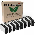 HP 655 XL must tindikassett, 8 tk, sobib Deskjet Ink Advantage 3525, 4615, 4625, 5525, 6520, 6525