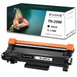 Torukujuline Brother TN-2590 XL must tooner, 3000 lehte
