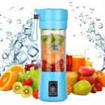 Kaasaskantav 380ml sinine smoothie blender