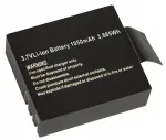 Universaalne liitiumioonaku spordikaameratele, 3,7V, 1050mAh
