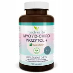Toidulisand Medverita MYO/D-Chiro-inositool, 120 kapslit, foolhappega