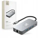 Adapter TECH-PROTECT 9in1 USB-C HDMI 4K, PD 100W, Ethernet, s&uuml;learvutile