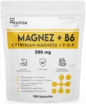 Toidulisand Proton Labs MAGNESIUM + B6, 2670 mg magneesiumtsitraati, 100 kapslit
