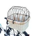 Jalgratta punutud kott koertele TRANSPORTER hoidikuga