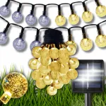 P&auml;ikeseenergia girliand 10 m, 100 LED, aiamullikeste dekoratsioon r&otilde;dule