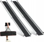 Teleskoopiline ramp ratastoolidele ja jalgratastele 83-152 cm, 270 kg treppidele